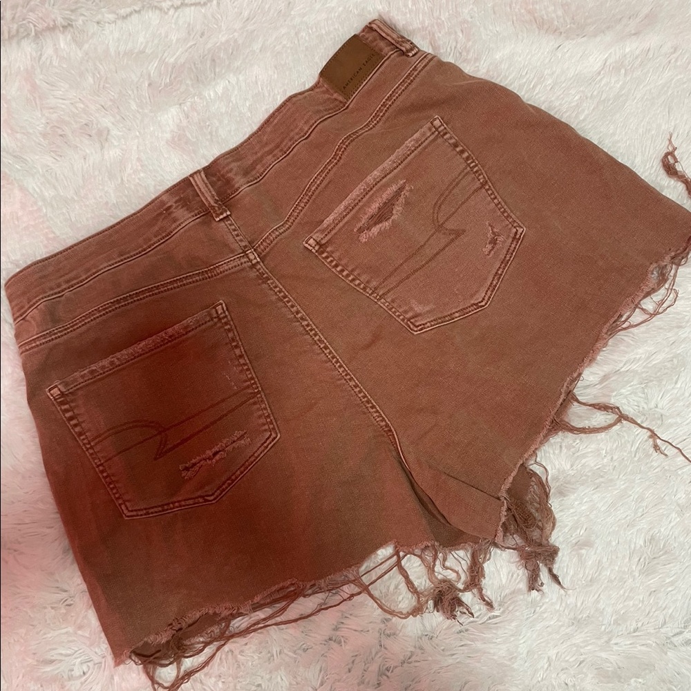 American eagle woman stretch shorts .